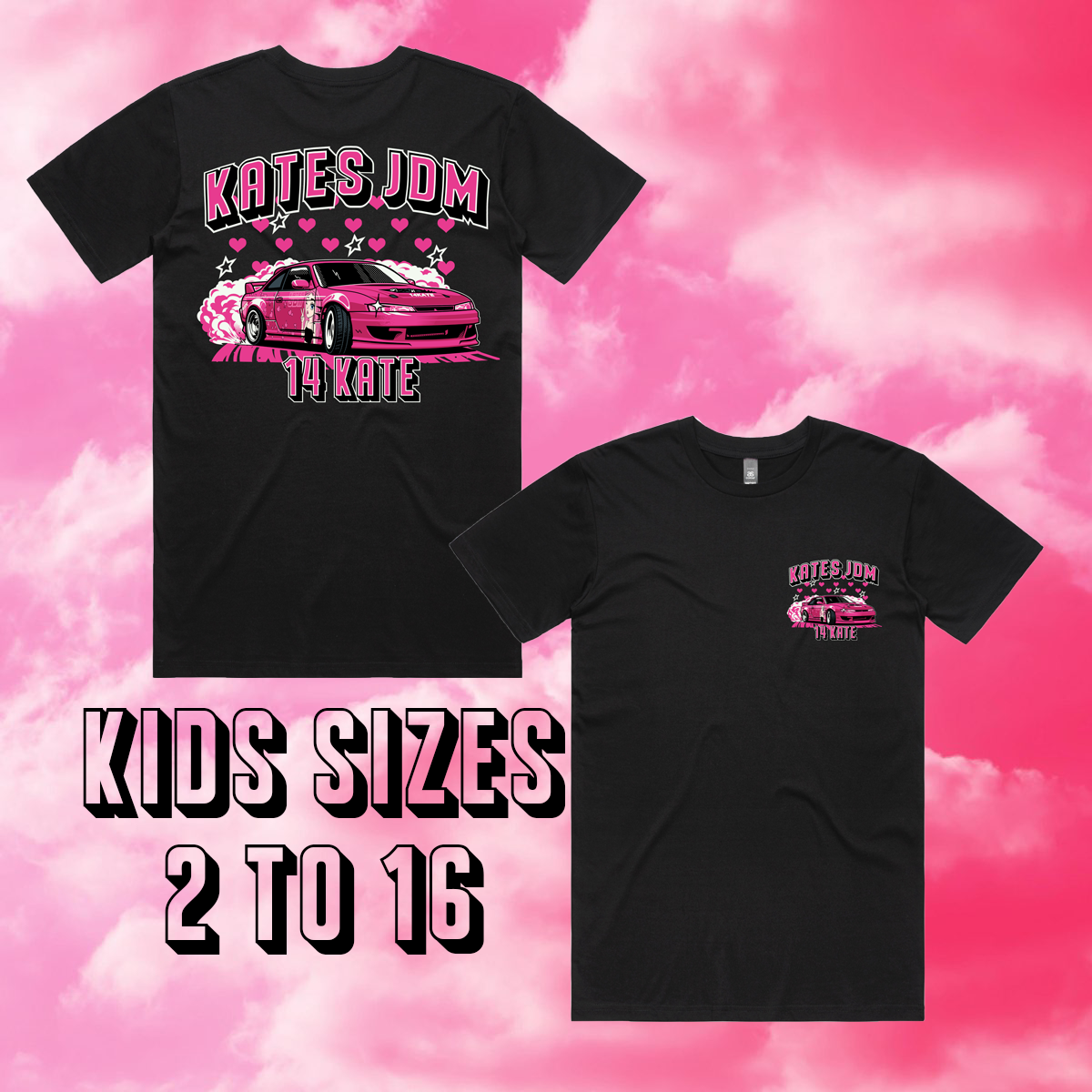 KATESJDM MATSURI KIDS T-SHIRT - PREORDER FOR MATSURI 18.10.24