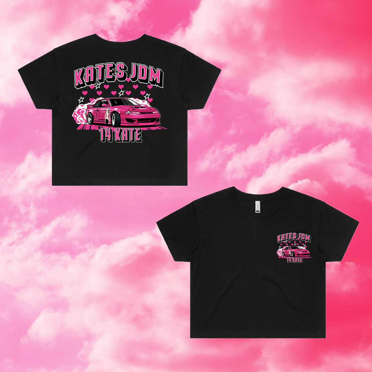 KATESJDM Matsuri Crop T-Shirt - PREORDER ONLY